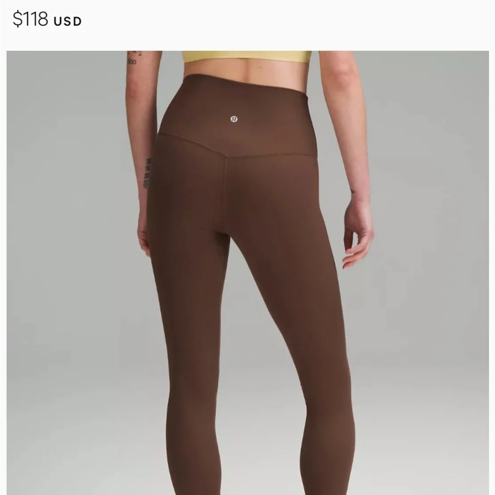 lululemon Align™ Ribbed High-Rise Pant 25" - Picture 3 of 6